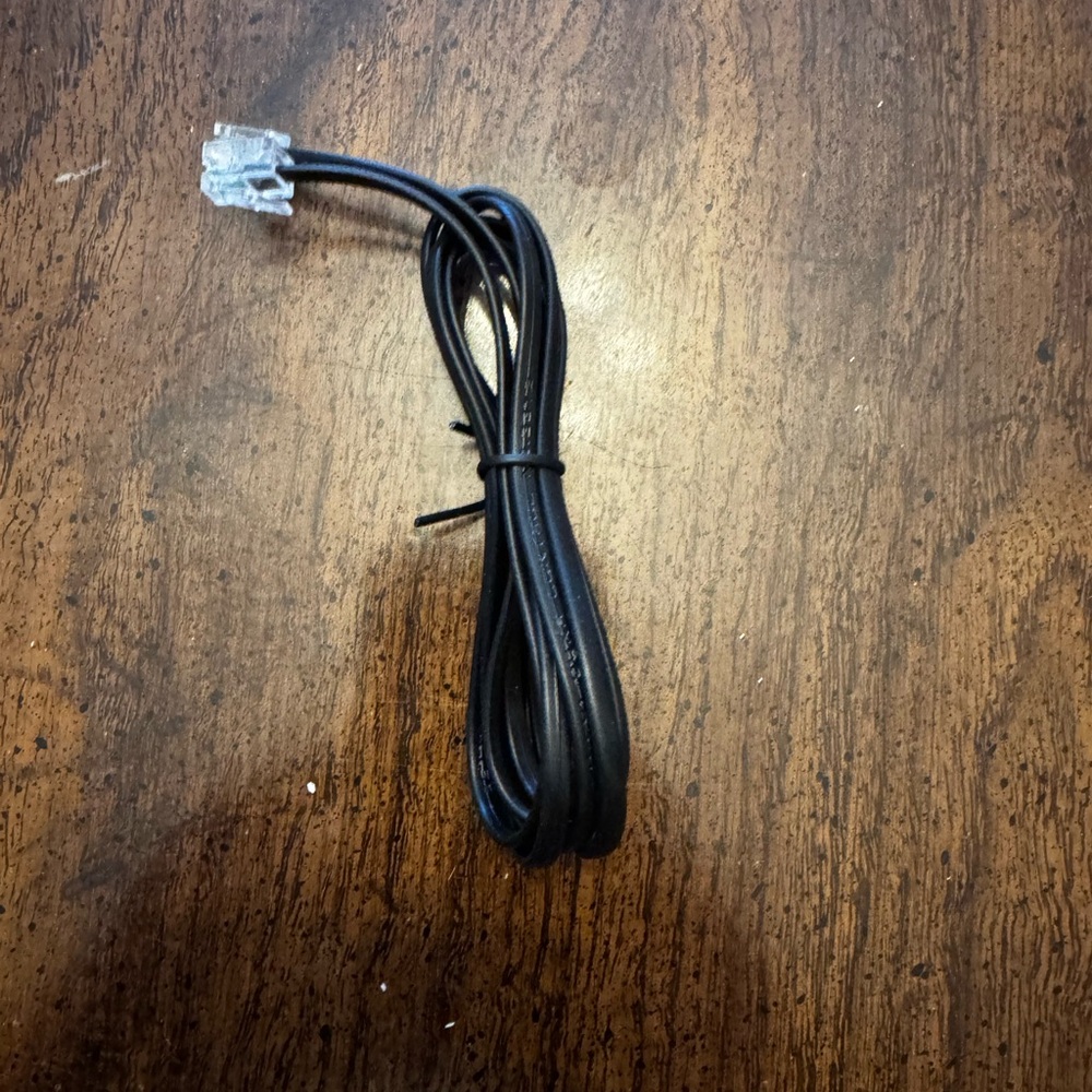 Black Networking Cable